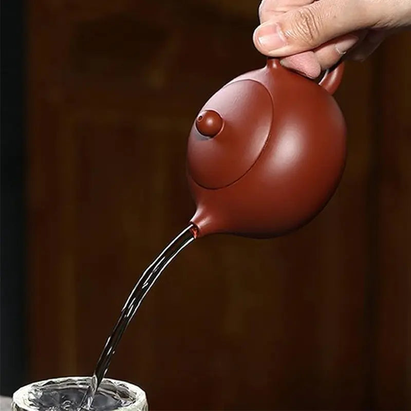 Clay Xishi Pot Tea Brewing Aid, 160ml Capacity