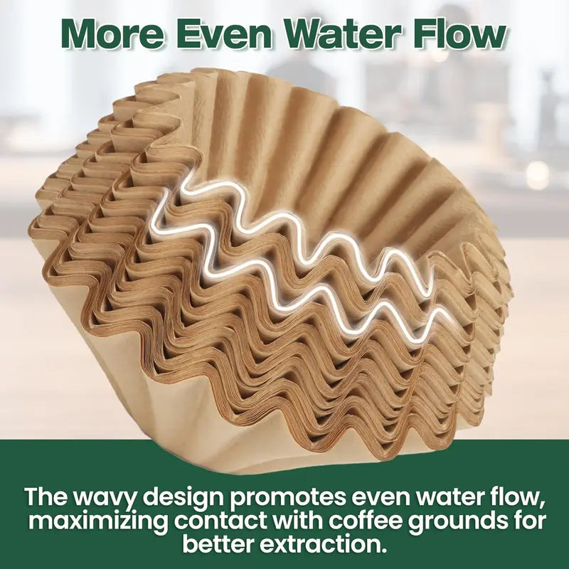 Disposable Coffee Filters for Ninja PB051 PB041 Pods and Grounds Single Serve Coffee Maker, 150PCS Coffee Paper Filter for Ninja Coffee Maker, Unbleached