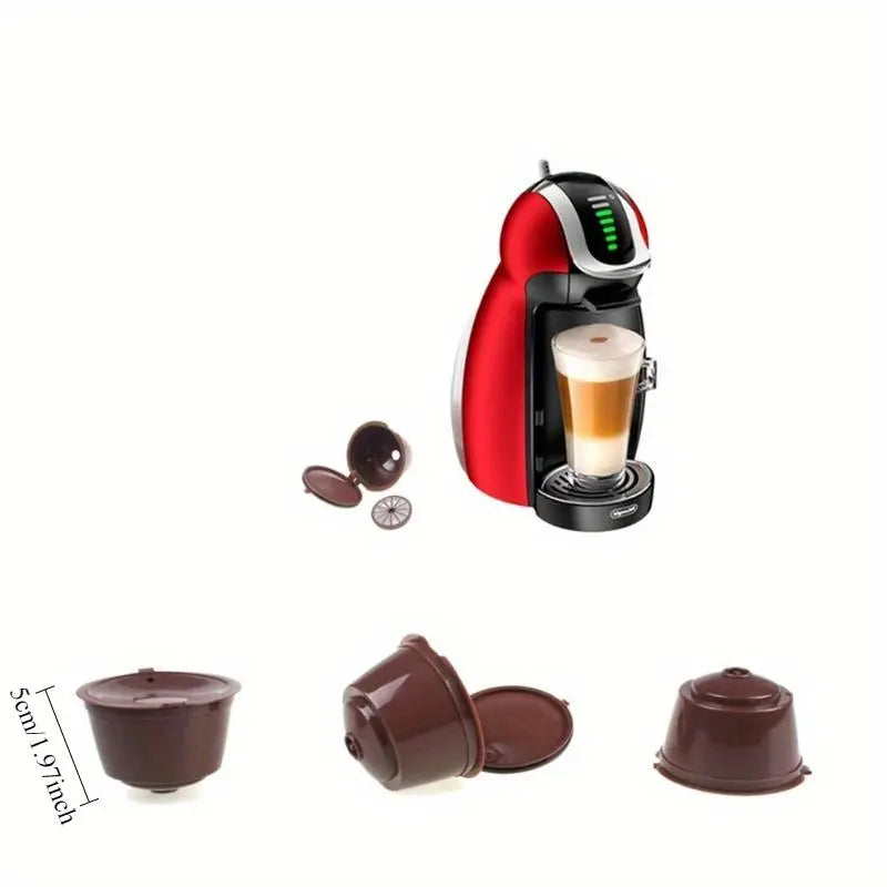 3pcs/Set Refillable Dolce Gusto coffee Capsule nescafe dolce gusto reusable capsule gusto capsules dolce gusto refill 3 Colors
