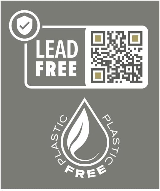 Teabloom One-Touch Plastic-Free 2-in-1 Glass Teapot & Kettle, 40 oz