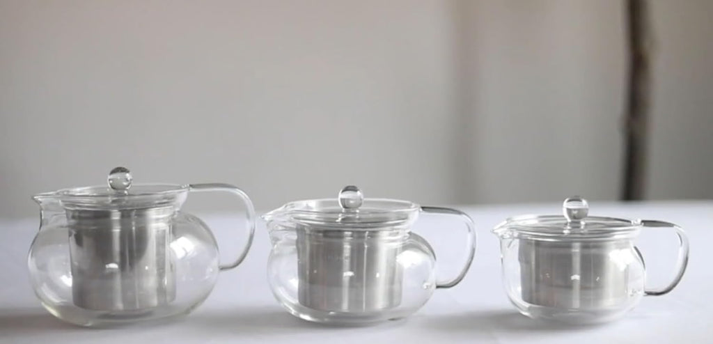 Teabloom Kyoto 2-in-1 Tea Kettle and Tea Maker – Glass Teapot with Removable Loose Tea Infuser – Tea Connoisseur's Choice