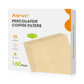 Aieve 160 Count Percolator Coffee Filters, Unbleached Coffee Filter Paper