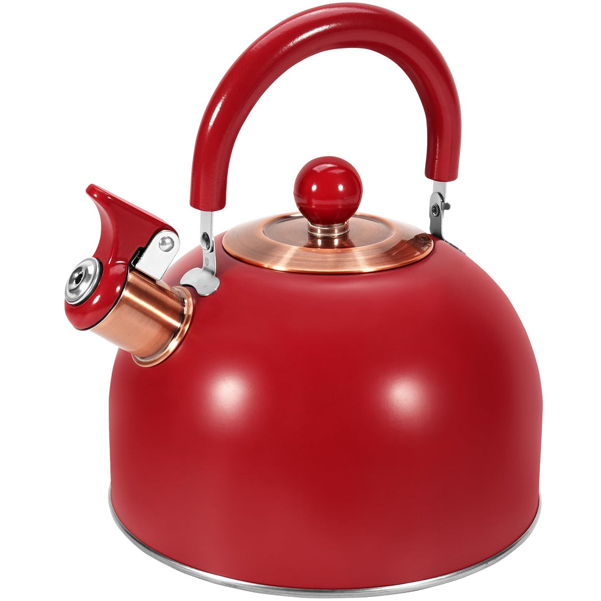 GGC Whistling Tea Kettle for Stove Top, 85OZ/2.6QT Stainless Steel Tea Pot