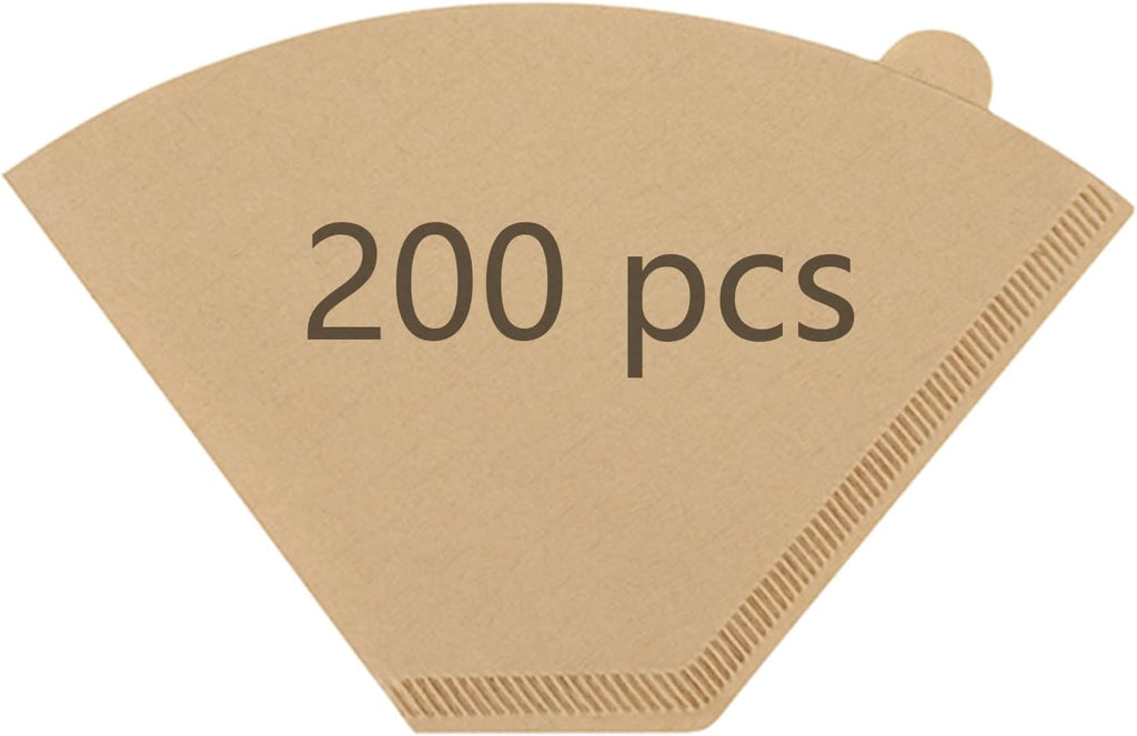 100 Pcs Disposable Coffee Paper Filters for Cuisinart Coffee Maker
