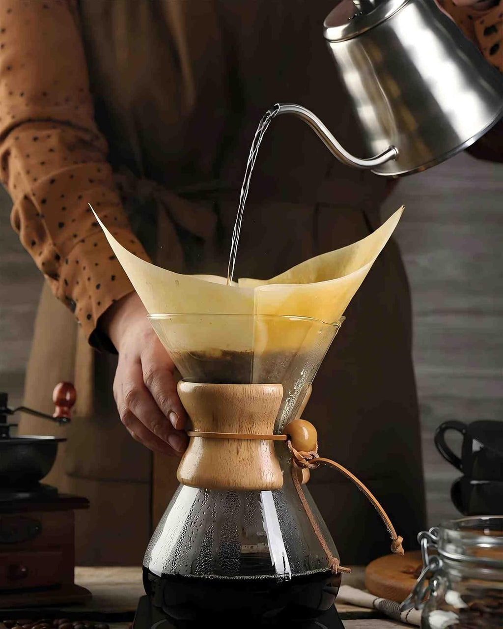 Bake Choice Coffee Filters, 5-13 Cups, for Pour-Over Coffee Makers, 50 Pcs