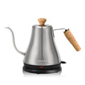 Bodum 27oz Bistro Gooseneck Electric Water Kettle, Pour Over Coffee & Tea, Stainless Steel, Matte Black