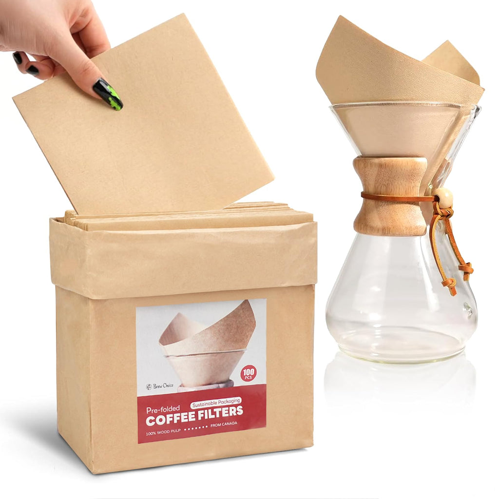 200 ct Coffee Filters, for Pour-Over Coffee Makers, 5-13 Cups