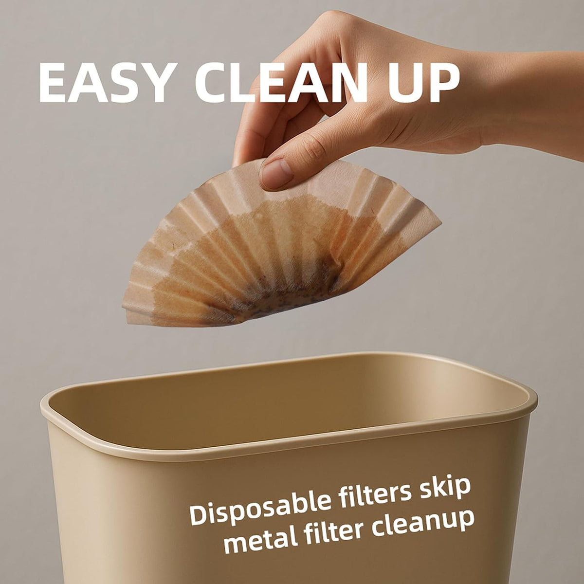 5 Cup Coffee Maker Filters Compatible with Mr.Coffee