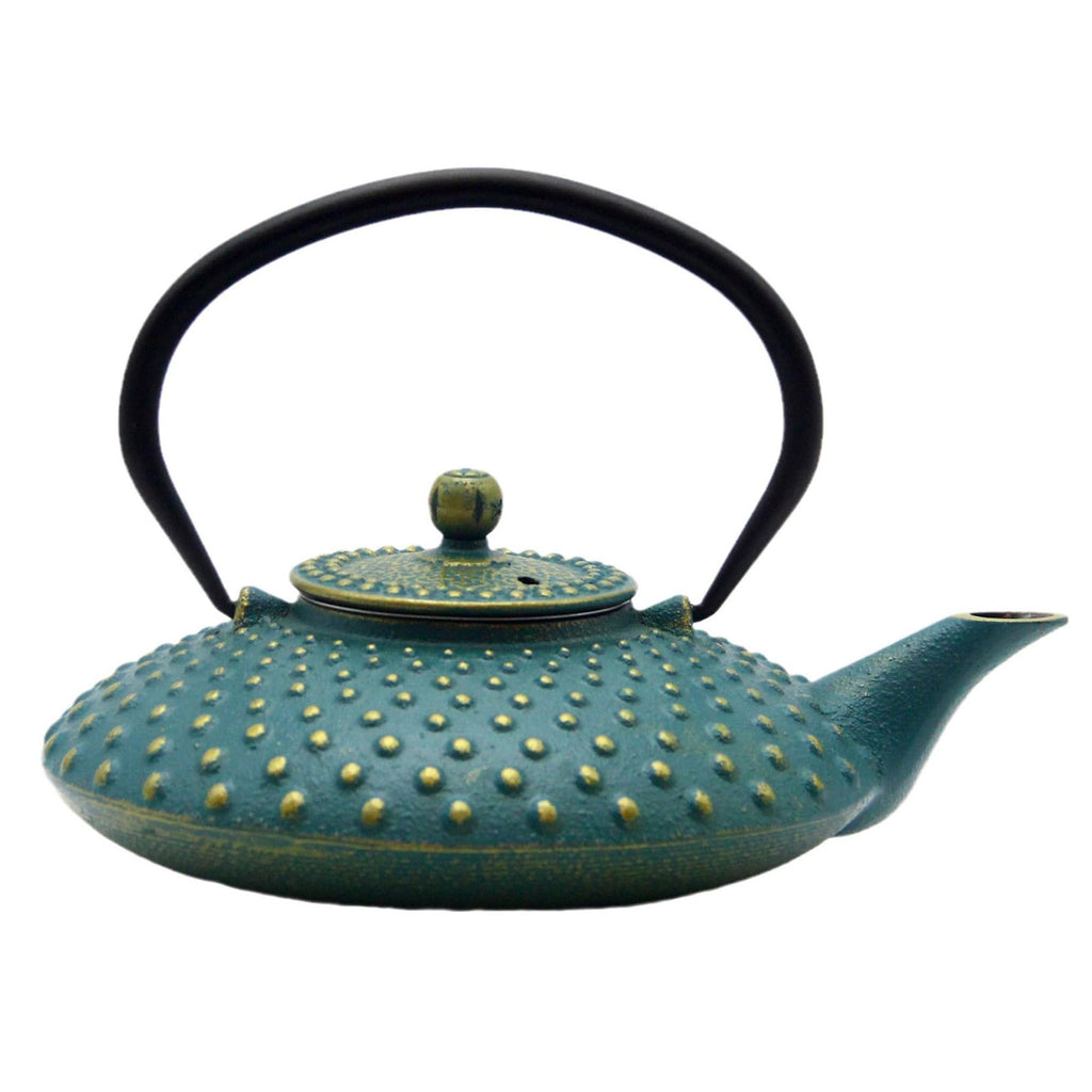27.1oz Small Cast Iron Teapot with Infuser for Loose Tea