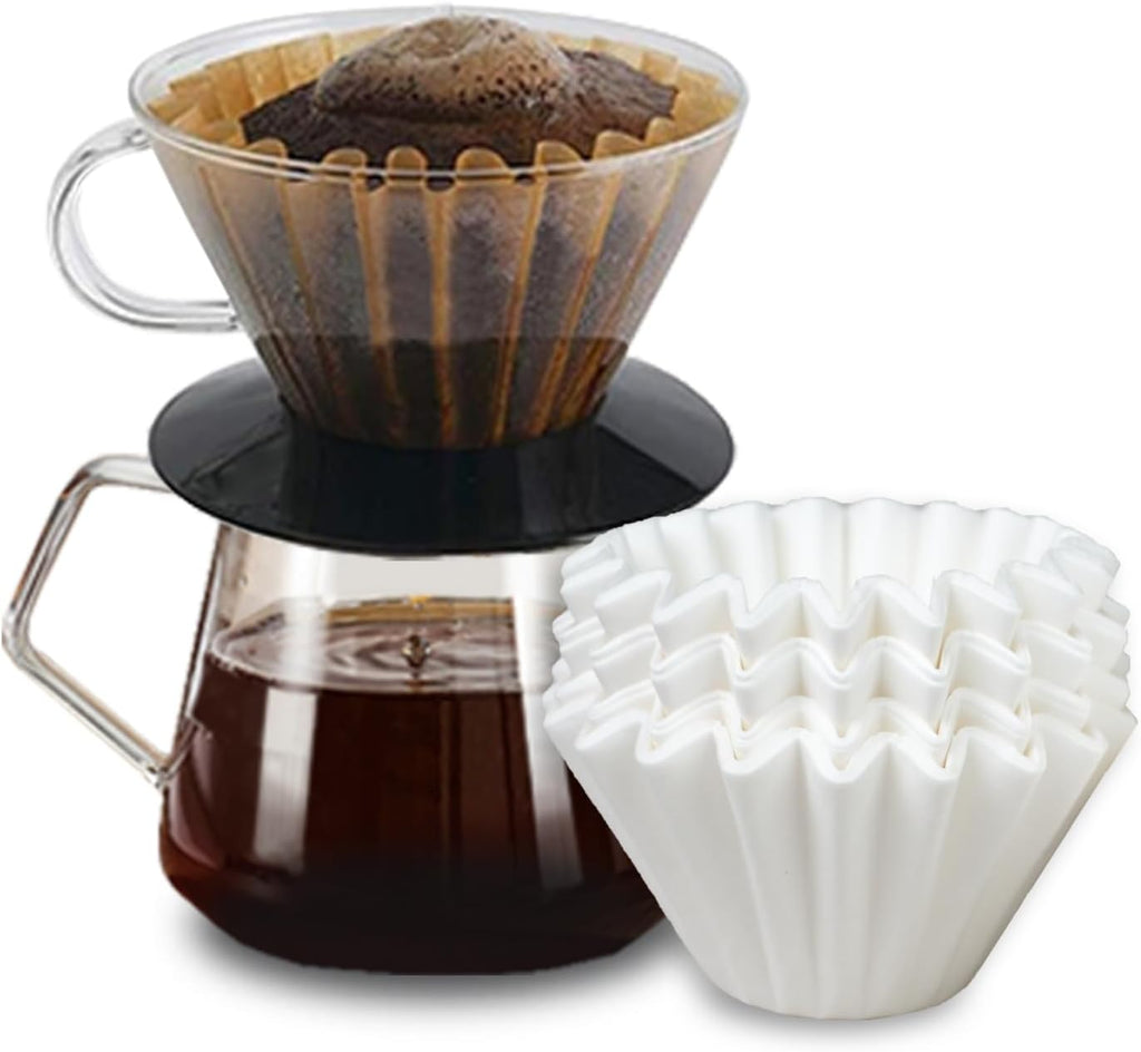 Bake Choice Coffee Filters, for Kalita Wave 185, 2-5 Cups, 100 Count