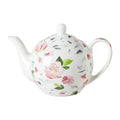 27oz Porcelain Rose Floral Teapot, Classic Tea Gift