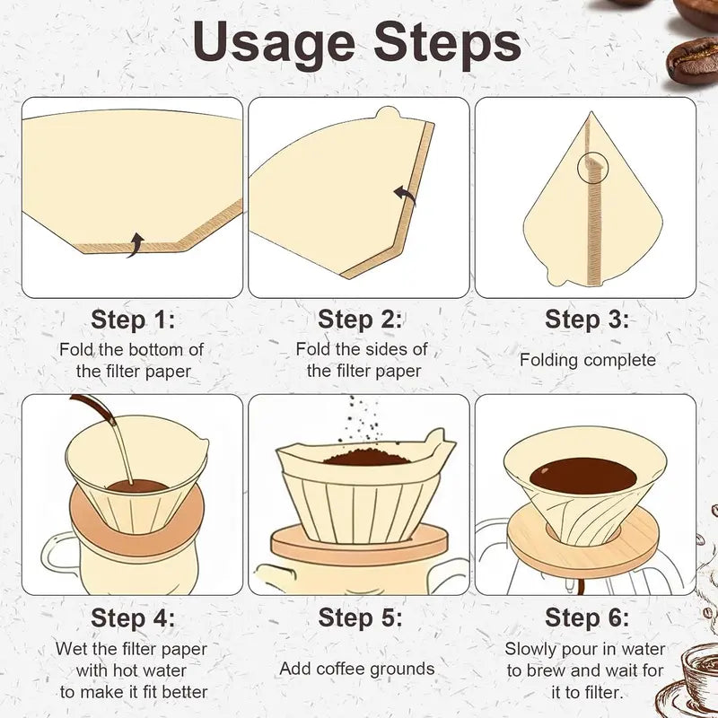 200 Count #4 Cone Coffee Filters 8-12 Cups, Disposable Unbleached Coffee Filters 4 Cone Paper,  #4 Coffee Filters Compatible with , Drip and Pour Over Coffee Maker(Box)