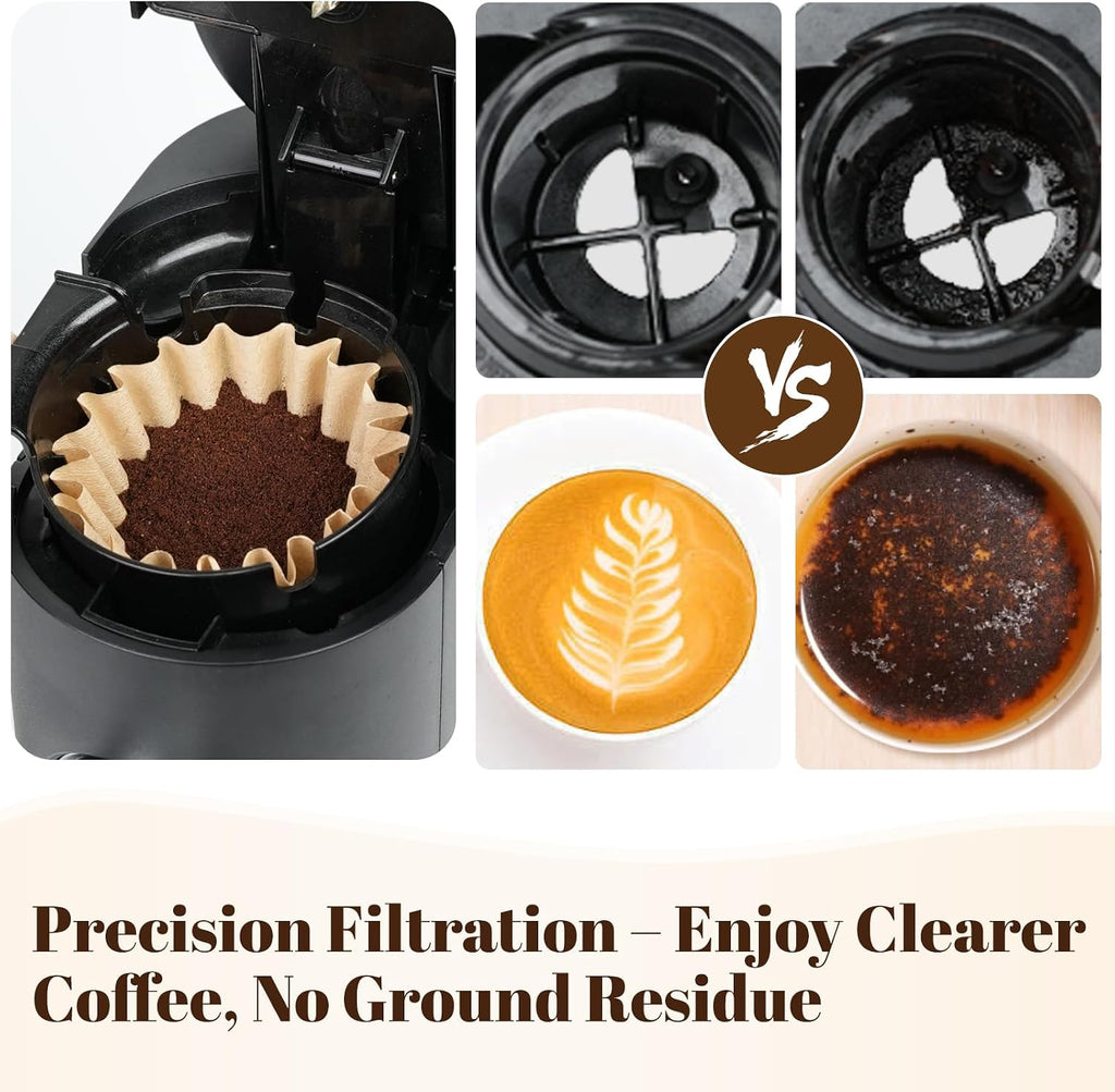 150PCS Disposable Coffee Paper Filter for Ninja PB051 PB041 Coffee Maker