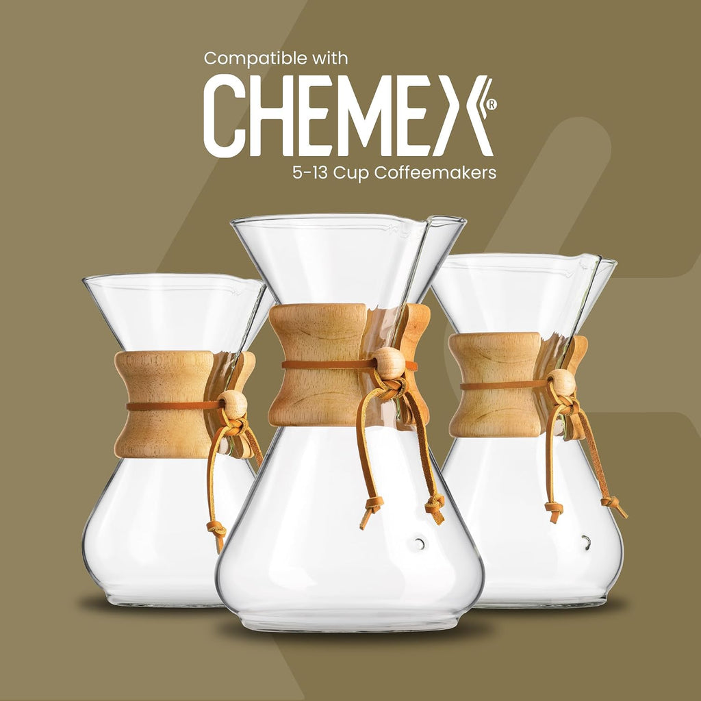 Chemex Bonded Filter - Square - 100 ct - Exclusive Packaging - AFS-100