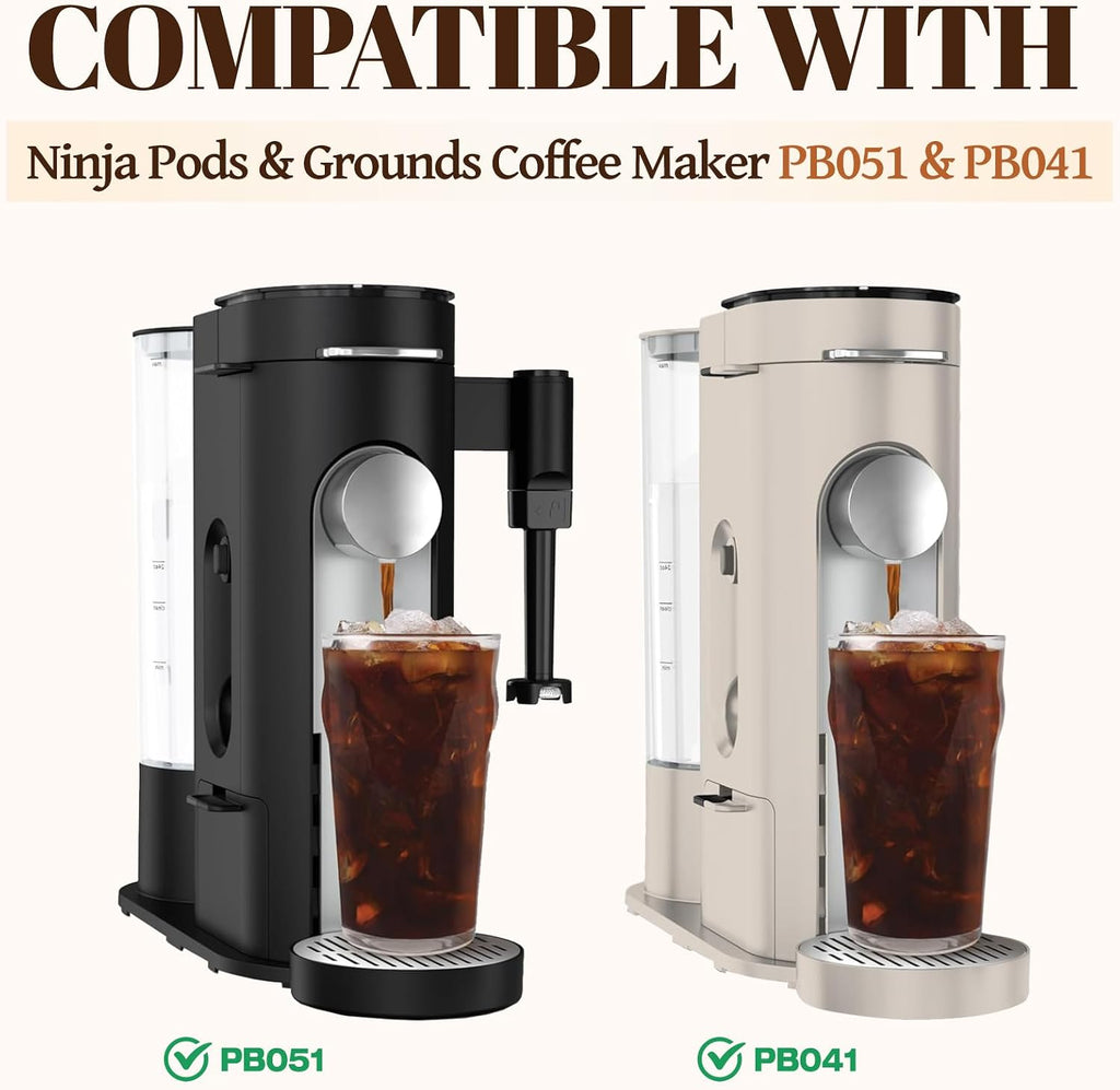 150PCS Disposable Coffee Paper Filter for Ninja PB051 PB041 Coffee Maker