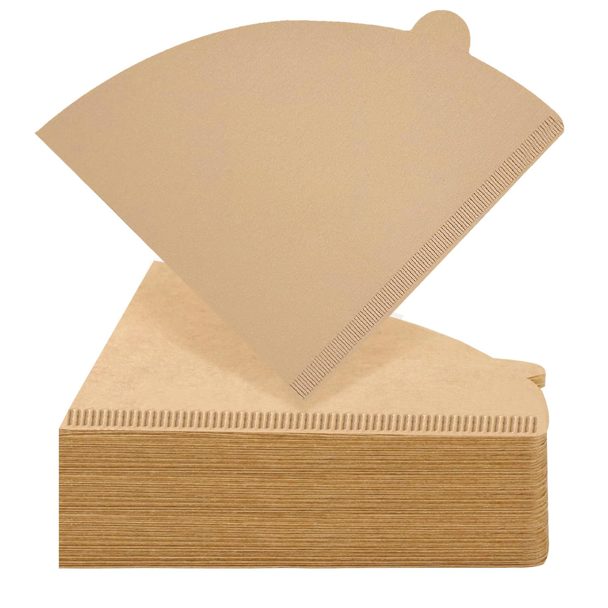 100 Count #4 Cone Coffee Filters 8-12 Cup Compatible with Ninja Maker