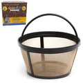 GOLDTONE Reusable 8-12 Cup Basket Coffee Filter fits Black and Decker Makers and Brewers, Replaces your Paper Coffee Filters, BPA-Free