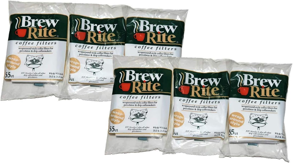 Brew Rite Rockline Wrap Around Percolator Coffee Filters (Pack of 3)
