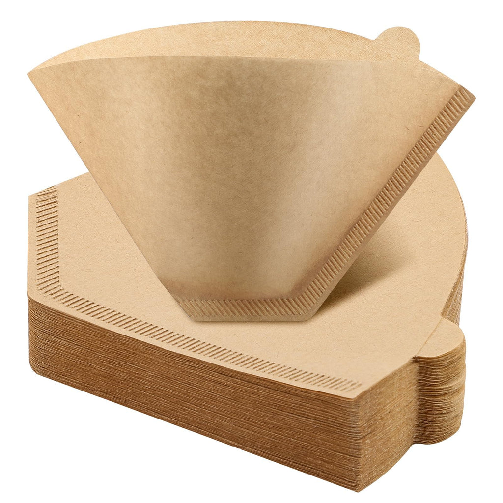 100 Count #4 Cone Coffee Filters 8-12 Cup Compatible with Ninja Maker