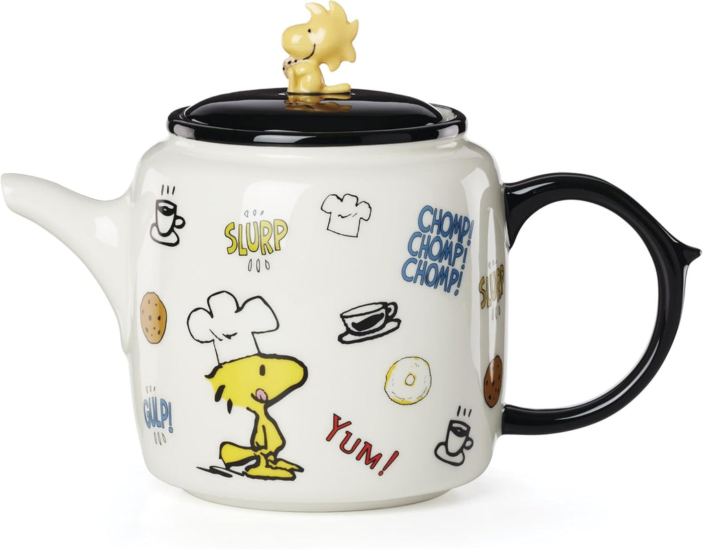 Lenox Chef Snoopy Porcelain Teapot, 40oz