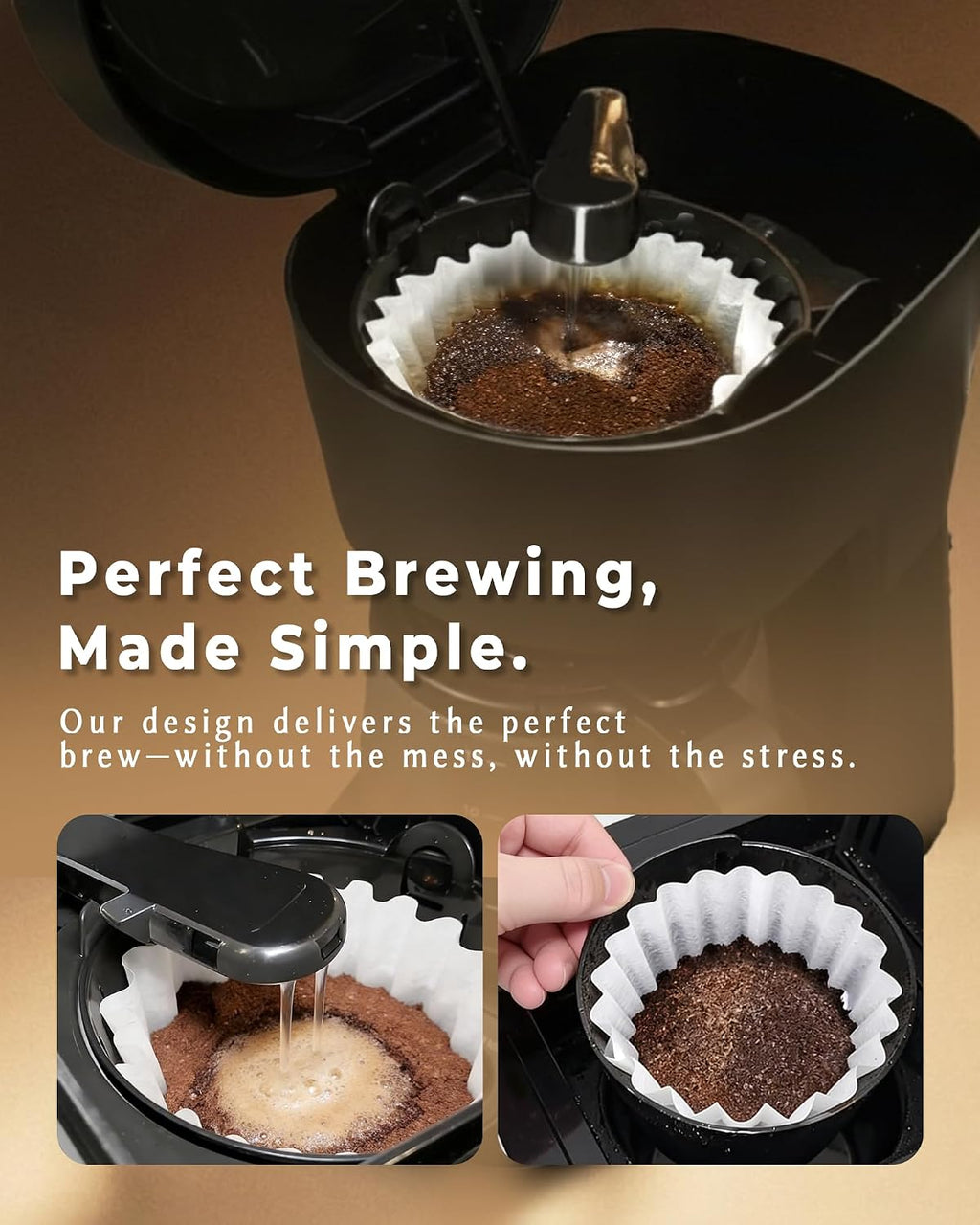 Basket Coffee Filters for Mr. Coffee, 4-5 Cups, 200 Count