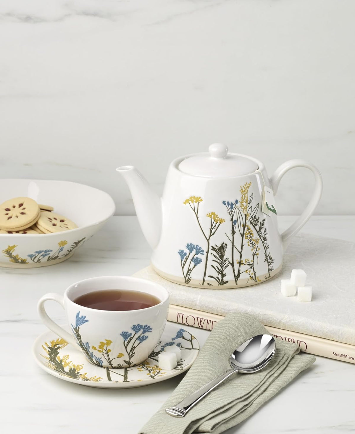 Lenox 898385 Wildflowers Teapot