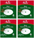 Melitta 3.5 Inch White Disc Coffee Filters (Pack of 4)