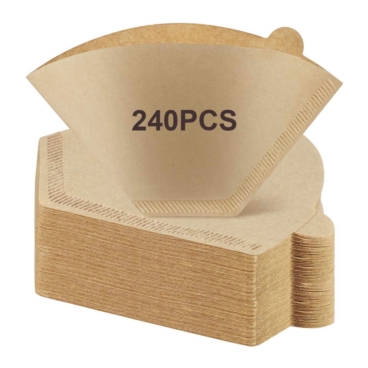 160 Count #4 Cone Coffee Filters 8-12 Cup Compatible with Ninja Maker