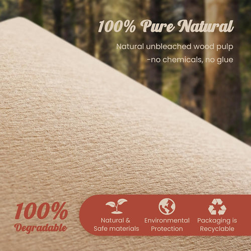 #4 Coffee Filters 100 Count, Unbleached Cone Coffee Filters 8-12 Cup