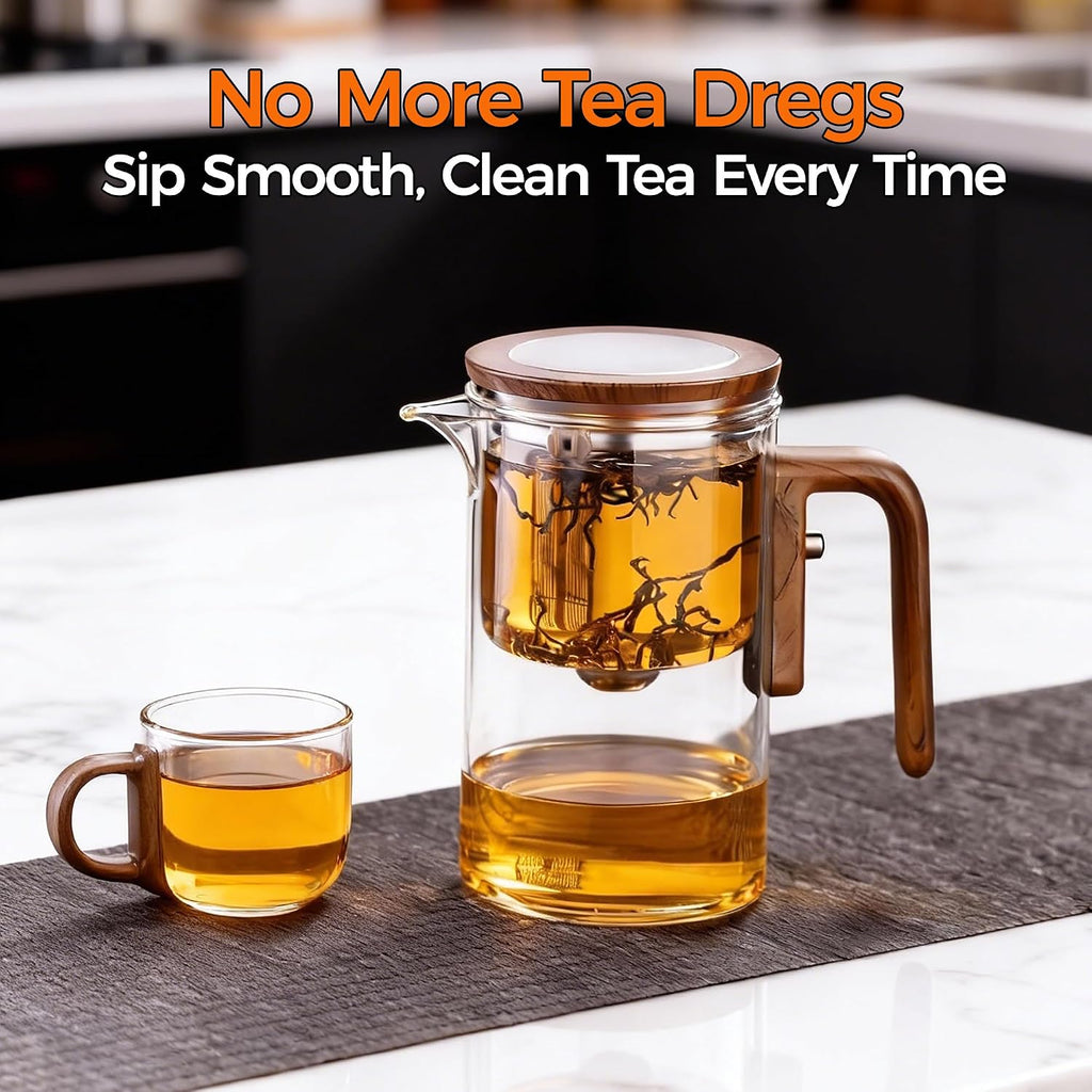 Enchanted Tea Pot with Tea Infuser, Loose Leaf Tea Steeper, 20 oz
