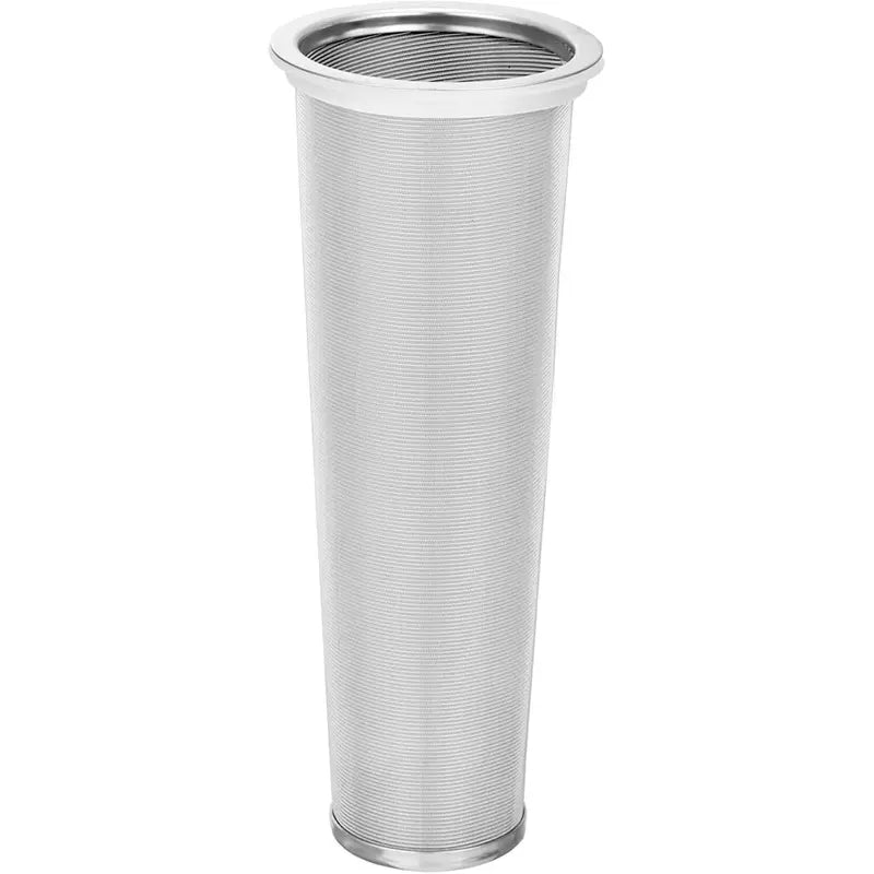 304 Stainless Steel Cold Brew Coffee Filter - 64oz Mason Jar Filter for Wide Mouth Jars, Durable Strainer with Seal Ring, Effortless Cleaning, Versatile Brewing Options for Iced Drinks & Sun Infusers